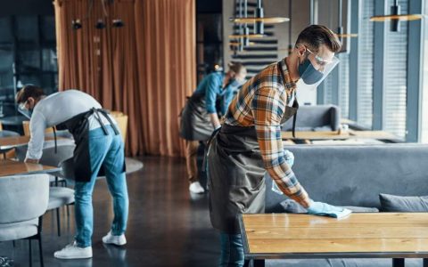 commercial space deep cleaning